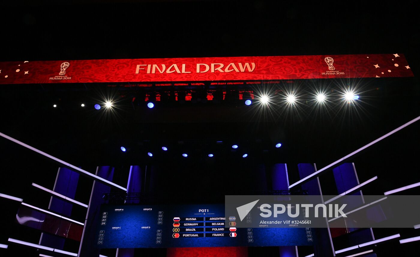 Preparation for 2018 FIFA World Cup draw