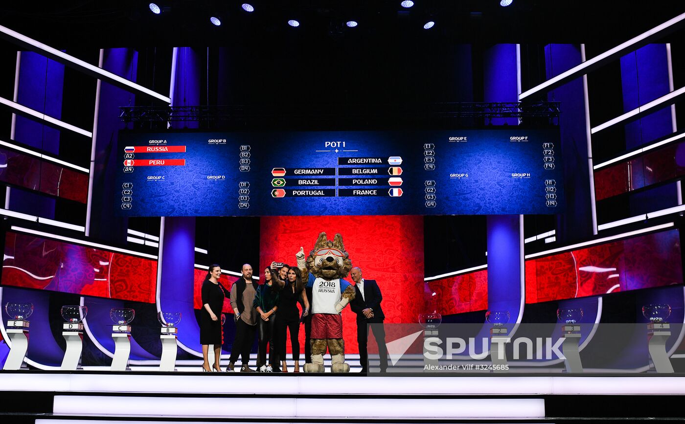 Preparation for 2018 FIFA World Cup draw