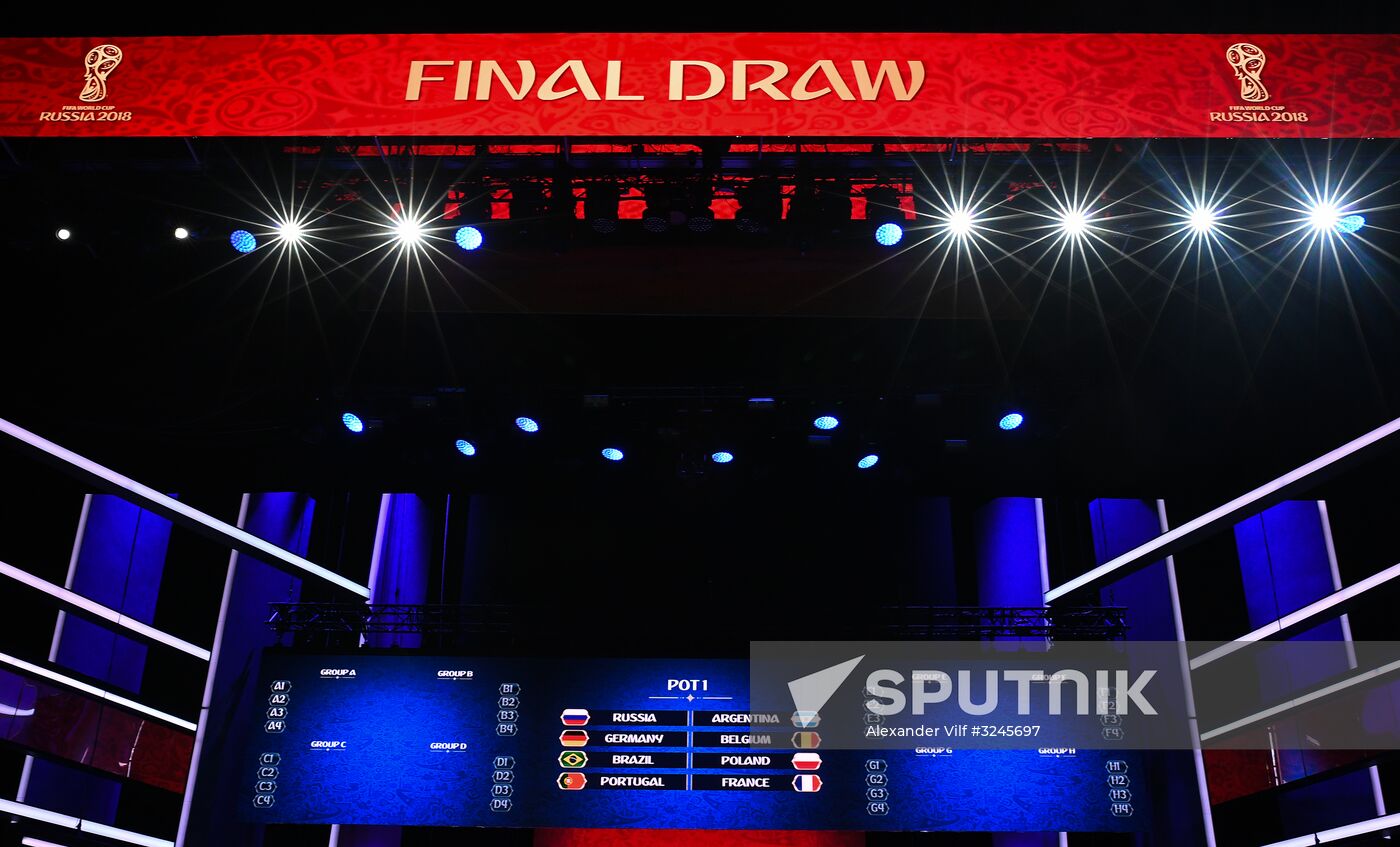 Preparation for 2018 FIFA World Cup draw