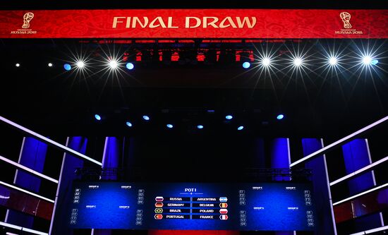 Preparation for 2018 FIFA World Cup draw