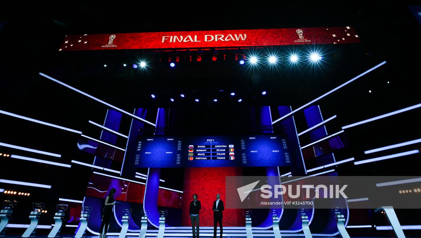 Preparation for 2018 FIFA World Cup draw
