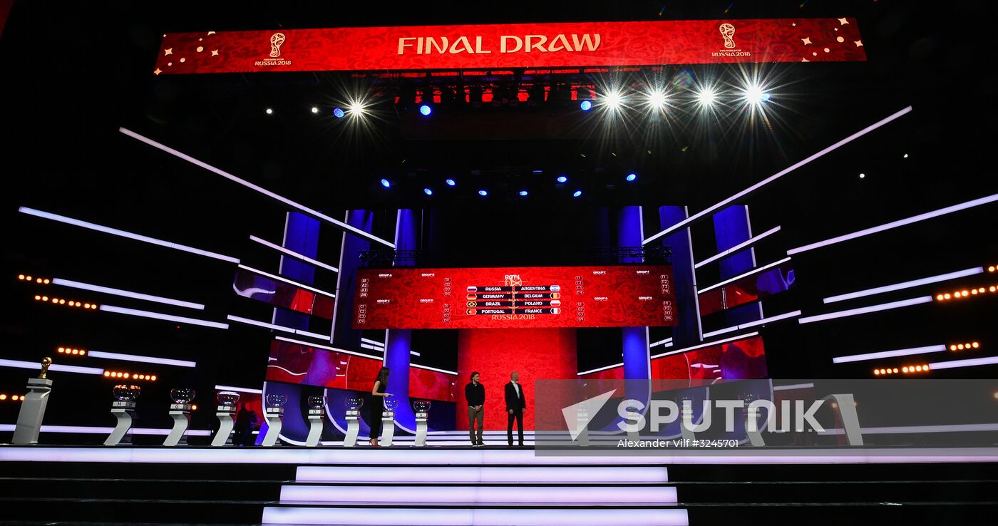 Preparation for 2018 FIFA World Cup draw