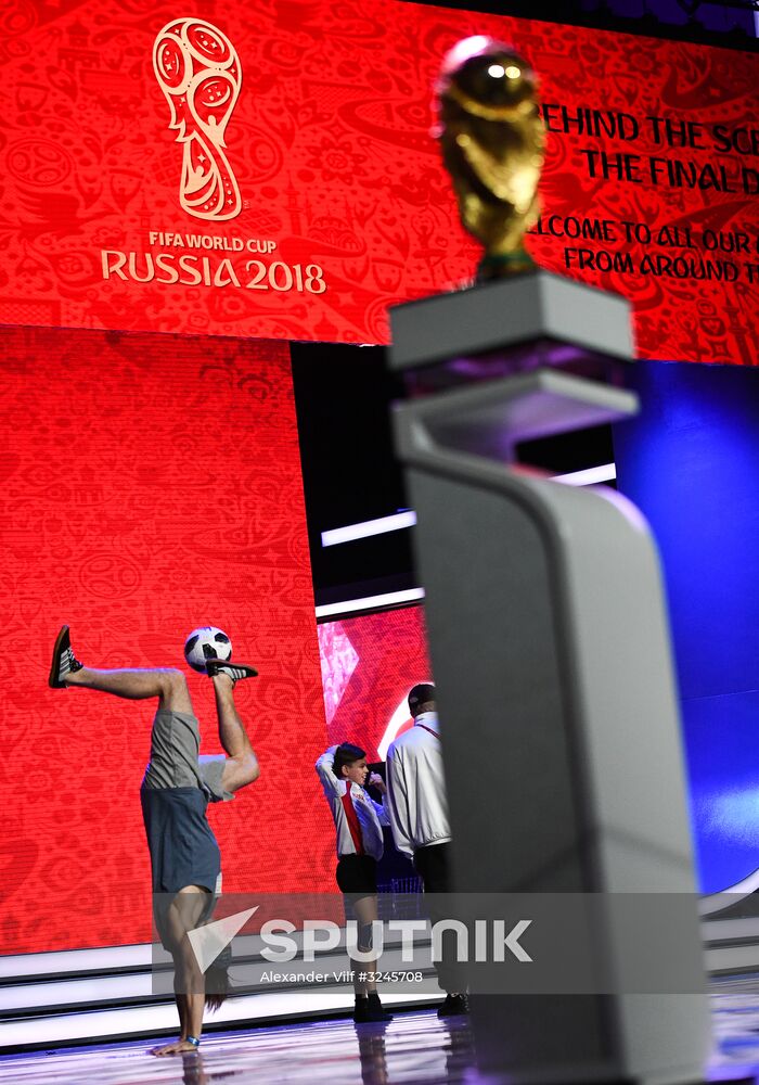 Preparation for 2018 FIFA World Cup draw