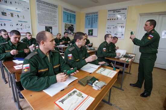 New training year starts at guided missile brigade in Krasnodar Territory