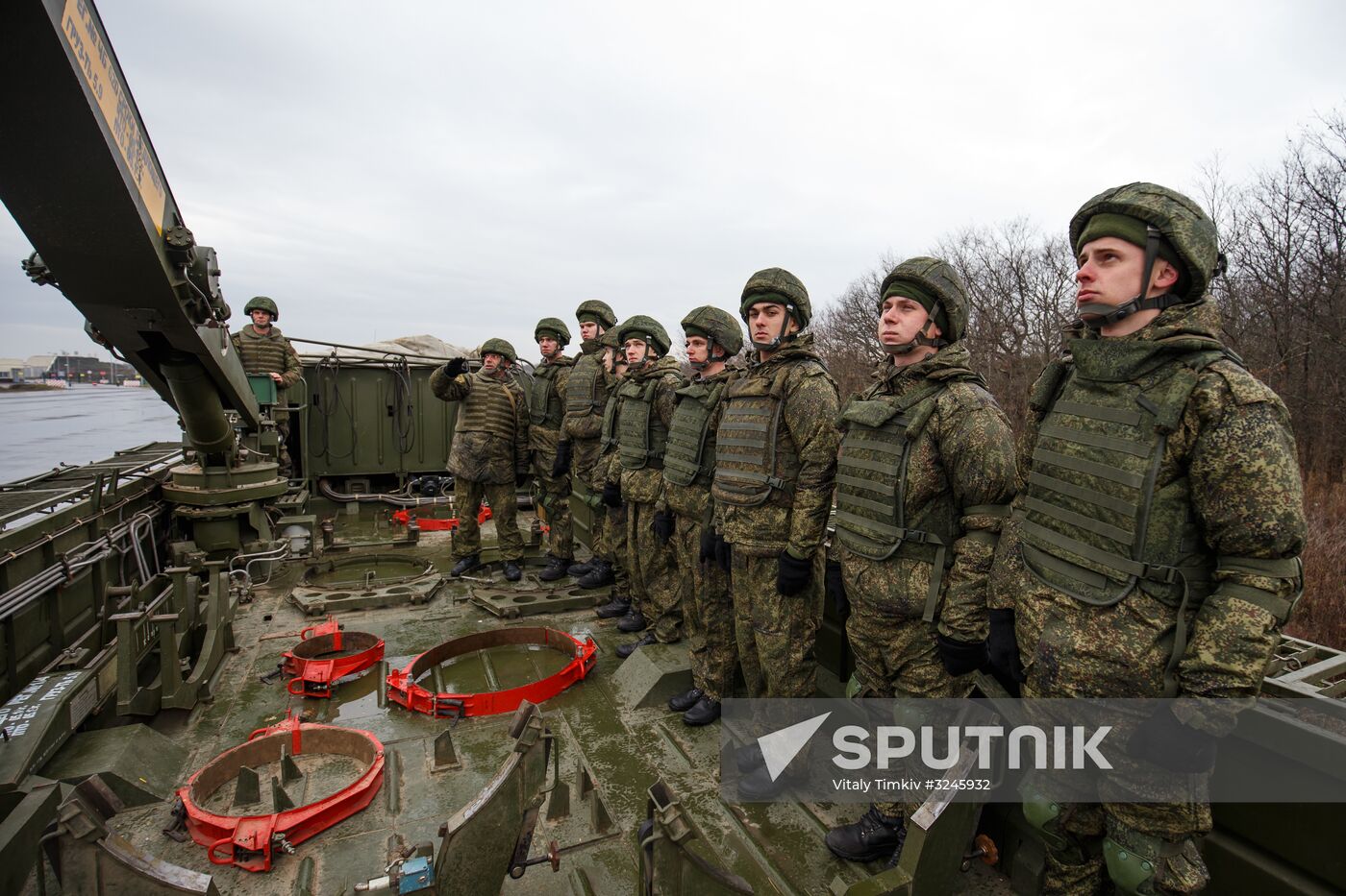New training year starts at guided missile brigade in Krasnodar Territory