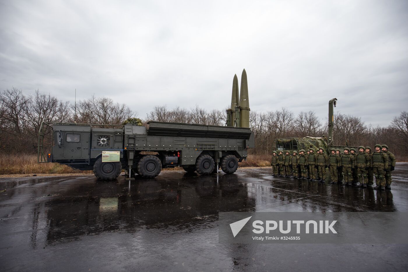 New training year starts at guided missile brigade in Krasnodar Territory