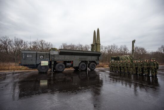 New training year starts at guided missile brigade in Krasnodar Territory