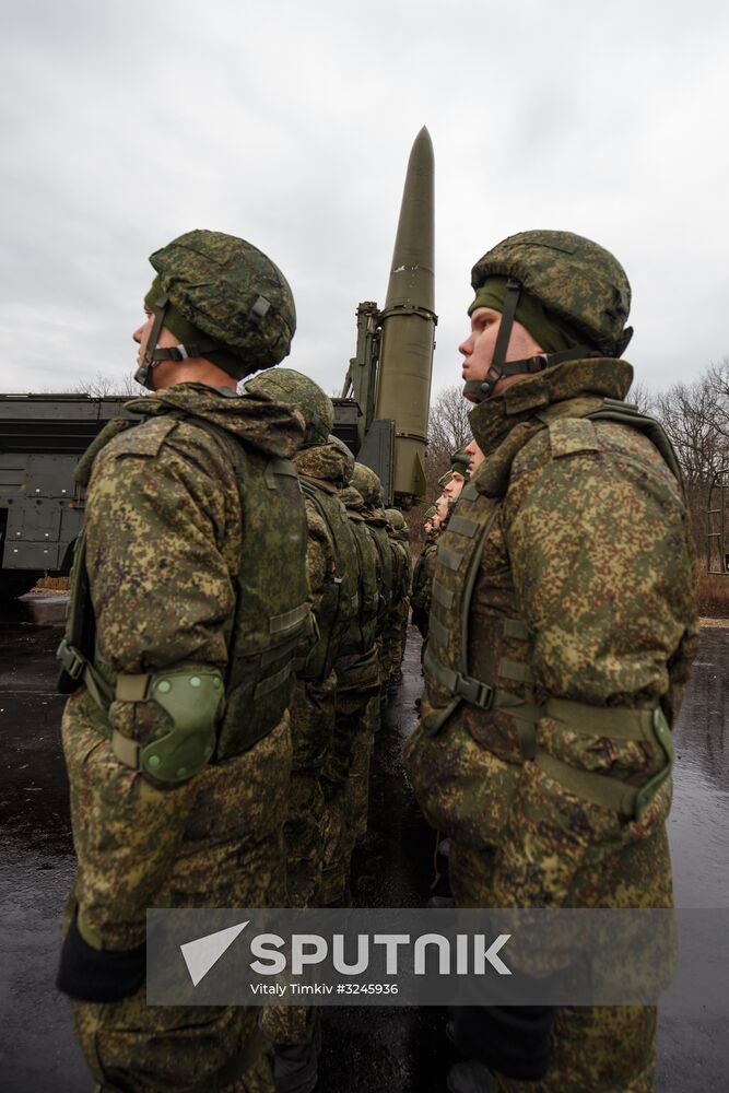 New training year starts at guided missile brigade in Krasnodar Territory