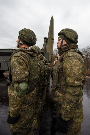 New training year starts at guided missile brigade in Krasnodar Territory