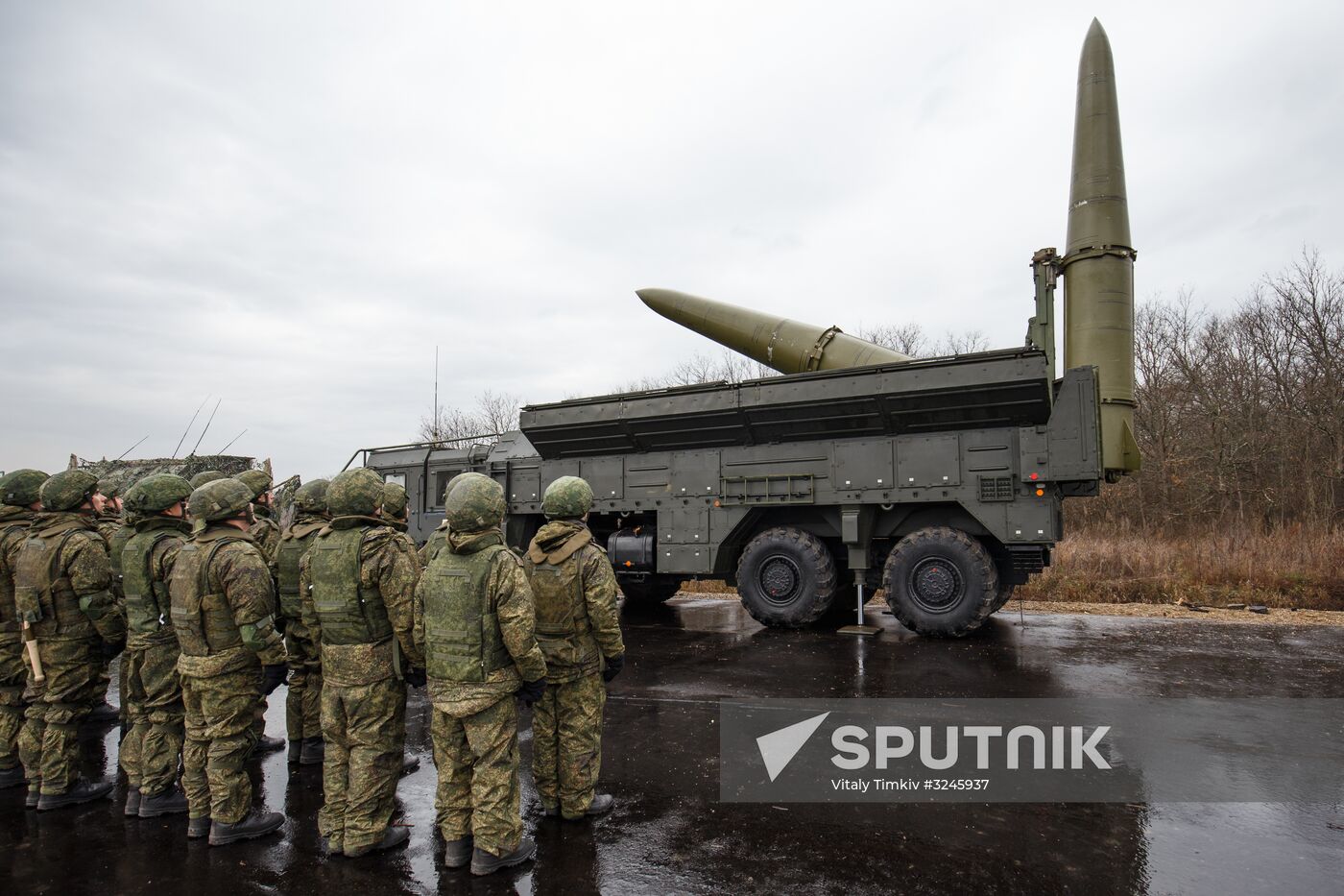 New training year starts at guided missile brigade in Krasnodar Territory