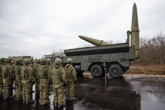 New training year starts at guided missile brigade in Krasnodar Territory