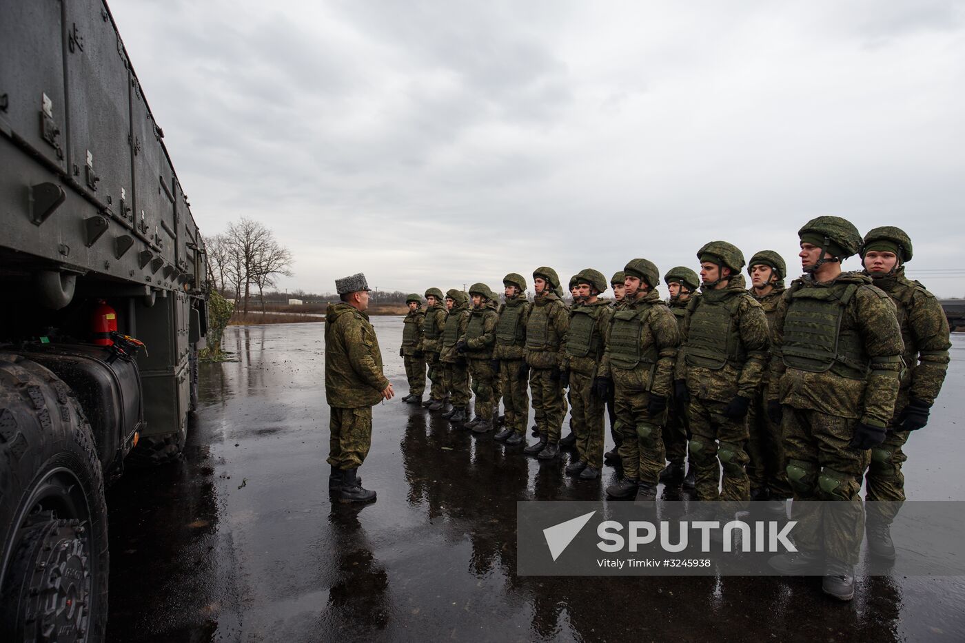 New training year starts at guided missile brigade in Krasnodar Territory