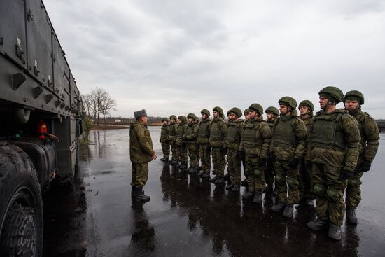 New training year starts at guided missile brigade in Krasnodar Territory