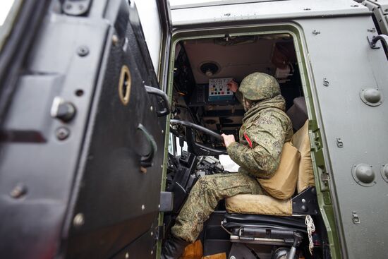 New training year starts at guided missile brigade in Krasnodar Territory
