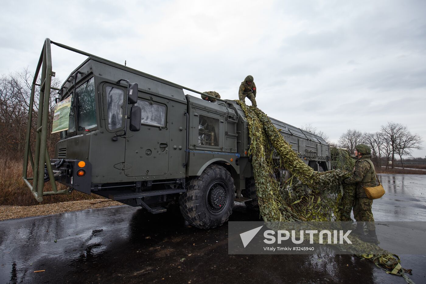 New training year starts at guided missile brigade in Krasnodar Territory