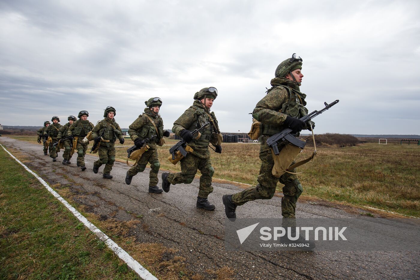 New training year starts at guided missile brigade in Krasnoyarsk Territory