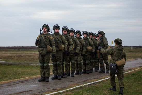 New training year starts at guided missile brigade in Krasnoyarsk Territory