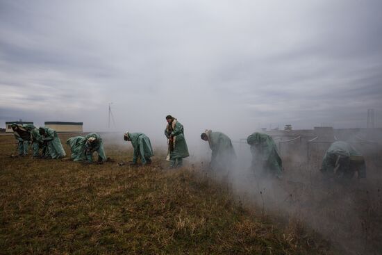 New training year starts at guided missile brigade in Krasnoyarsk Territory