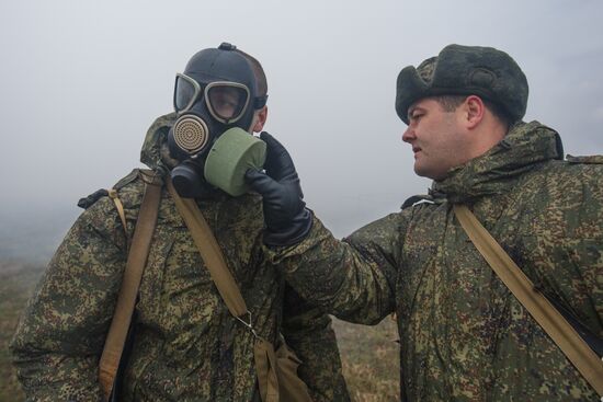 New training year starts at guided missile brigade in Krasnoyarsk Territory