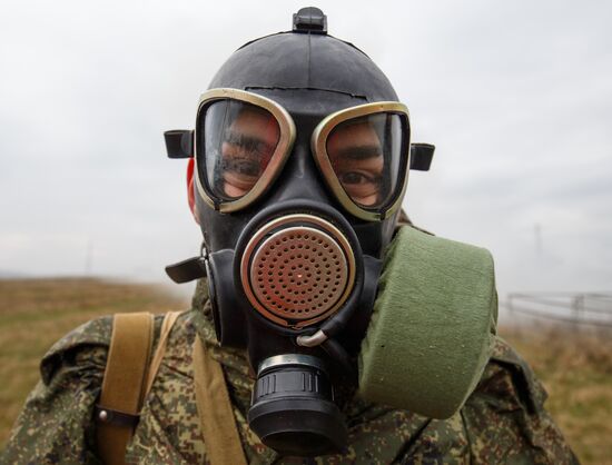New training year starts at guided missile brigade in Krasnoyarsk Territory