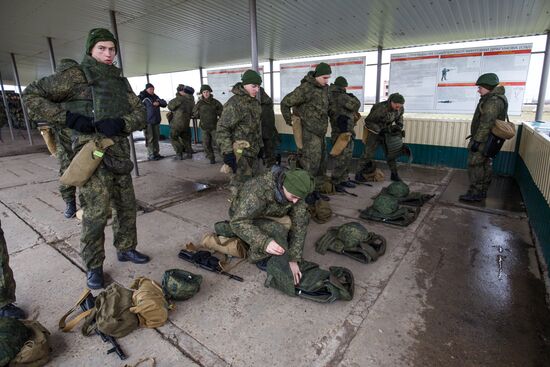 New training year starts at guided missile brigade in Krasnoyarsk Region
