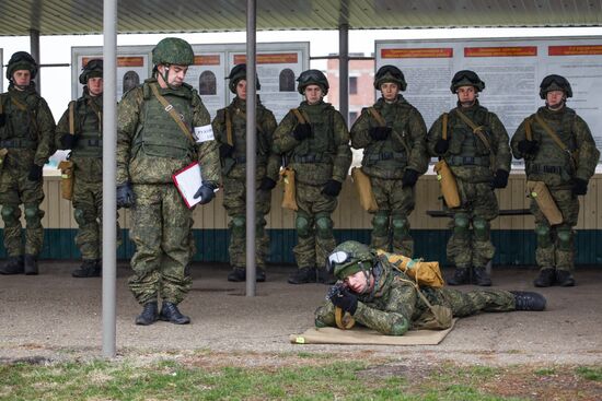 New training year starts at guided missile brigade in Krasnoyarsk Region