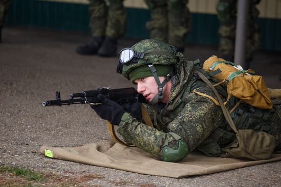 New training year starts at guided missile brigade in Krasnoyarsk Territory