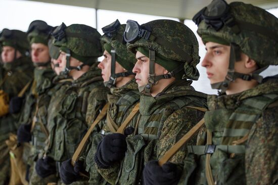 New training year starts at guided missile brigade in Krasnoyarsk Region