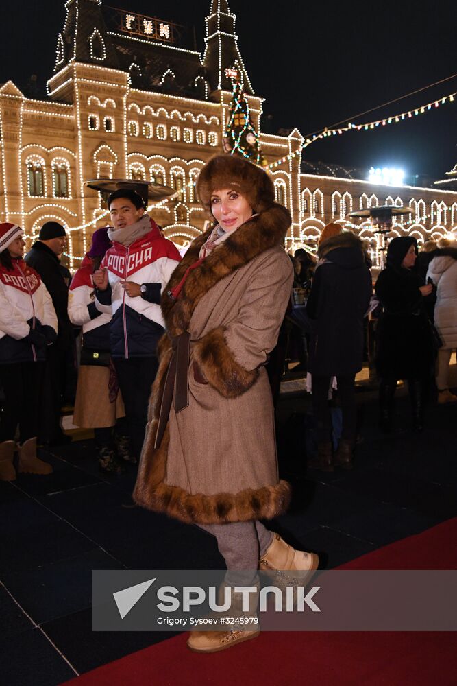 GUM skating rink opens on Red Square