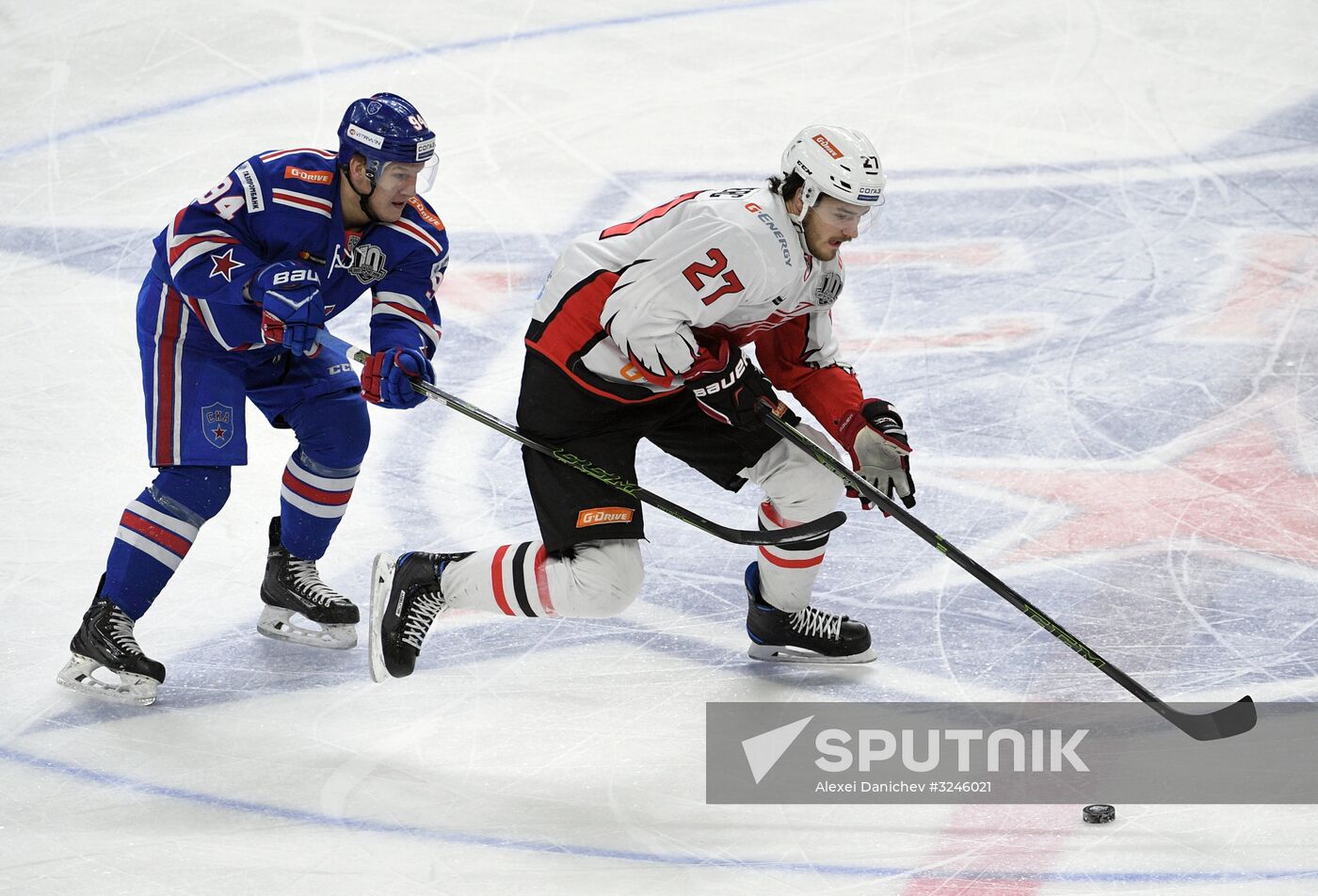 Kontinental Hockey League. SKA vs. Avangard
