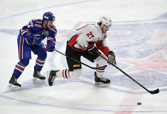 Kontinental Hockey League. SKA vs. Avangard