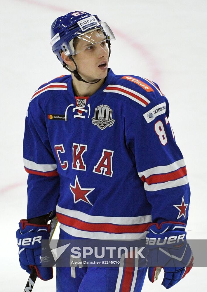 Kontinental Hockey League. SKA vs. Avangard