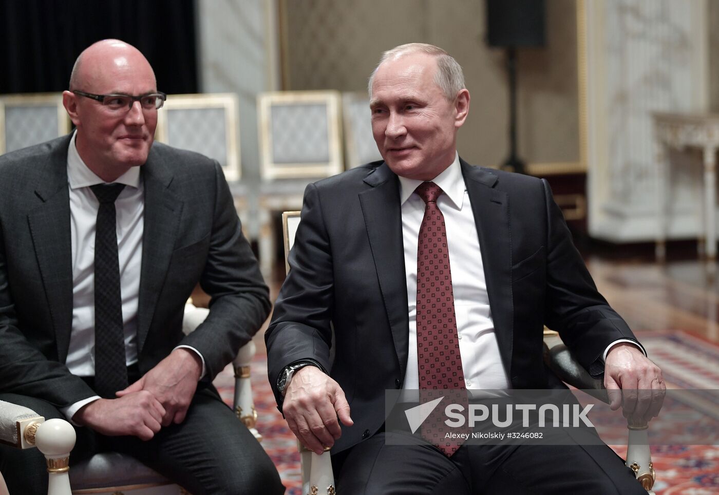 President Vladimir Putin attends screening of film Furious (Legend of Kolovrat)