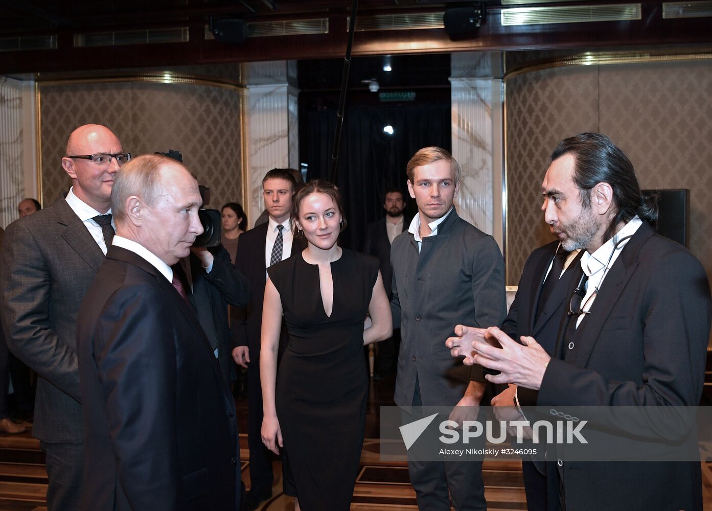 President Vladimir Putin attends screening of film Furious (Legend of Kolovrat)