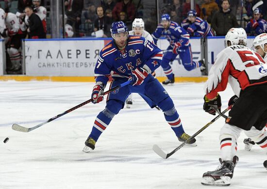 Kontinental Hockey League. SKA vs. Avangard