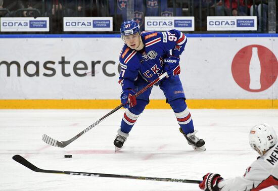 Kontinental Hockey League. SKA vs. Avangard