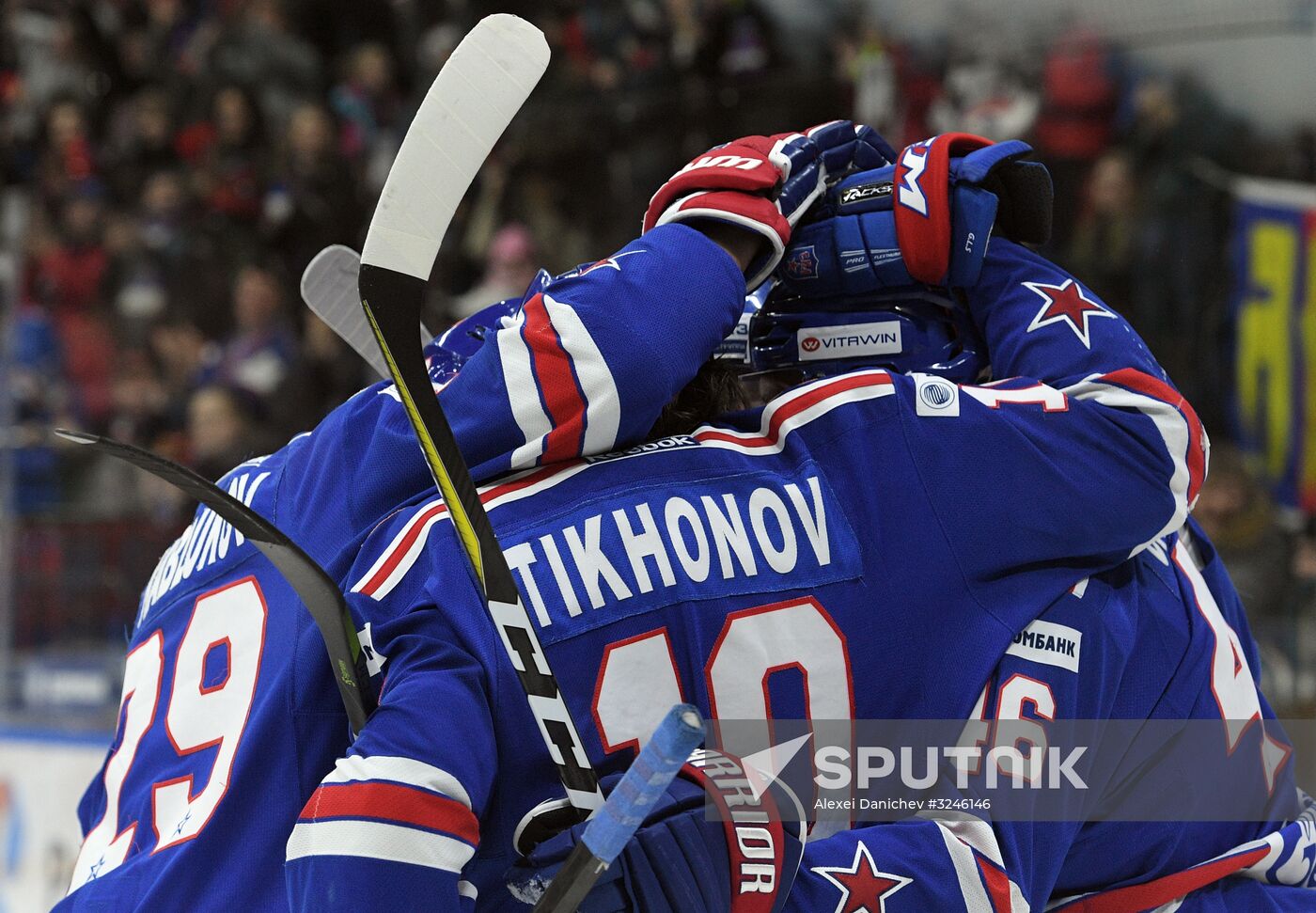 Kontinental Hockey League. SKA vs. Avangard