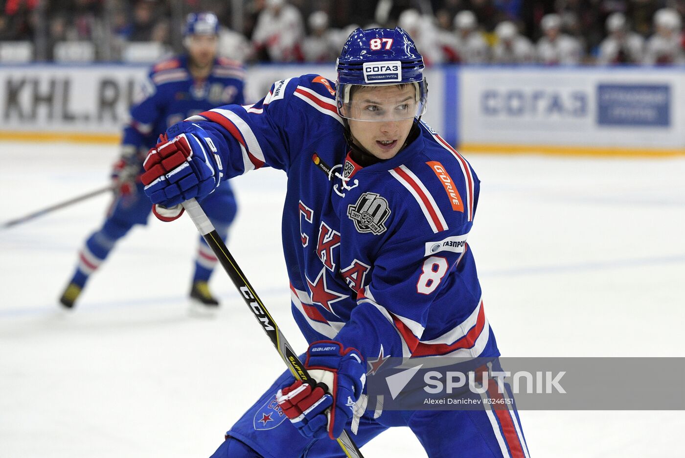 Kontinental Hockey League. SKA vs. Avangard