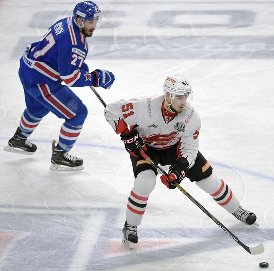 Kontinental Hockey League. SKA vs. Avangard