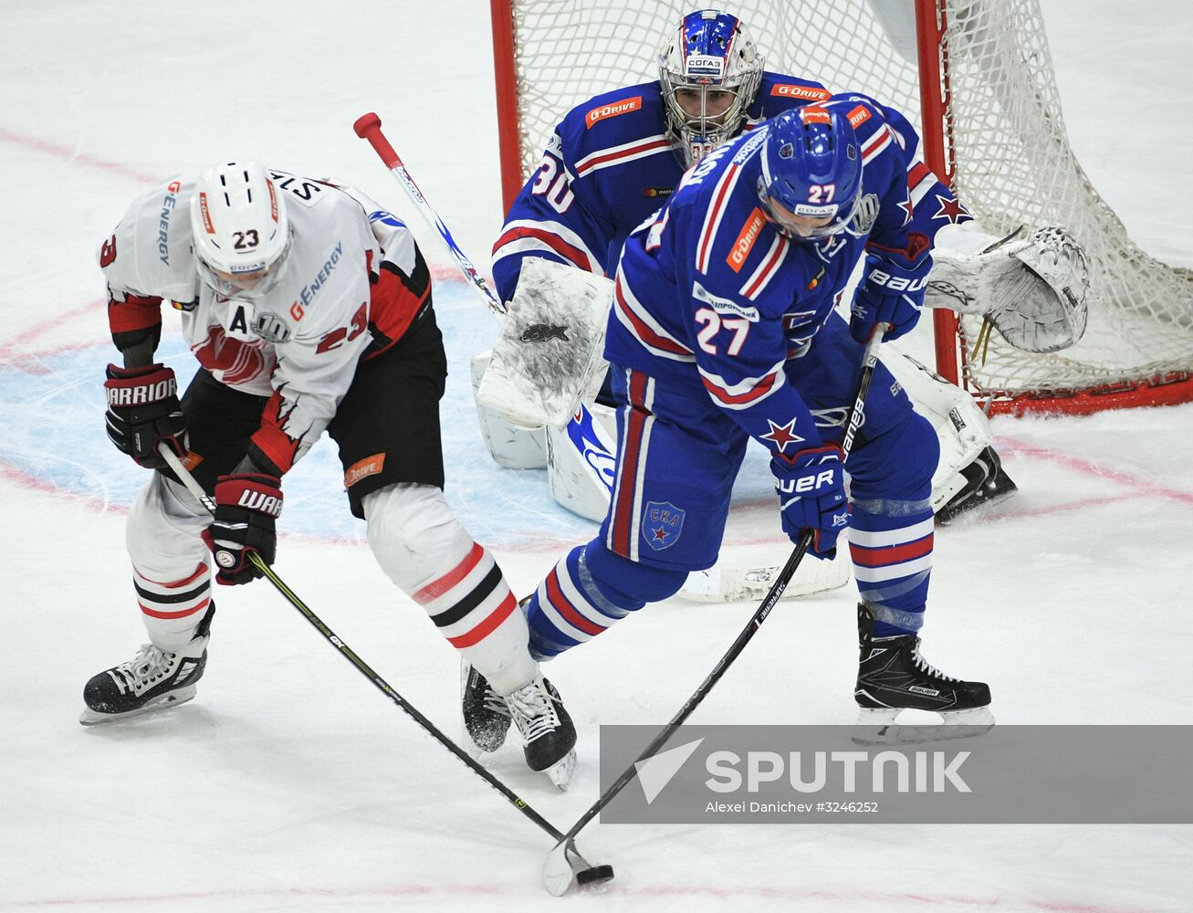 Kontinental Hockey League. SKA vs. Avangard