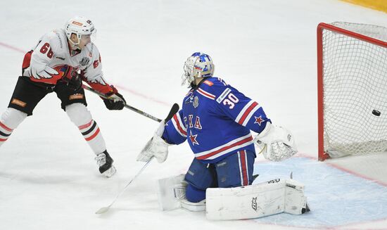 Kontinental Hockey League. SKA vs. Avangard