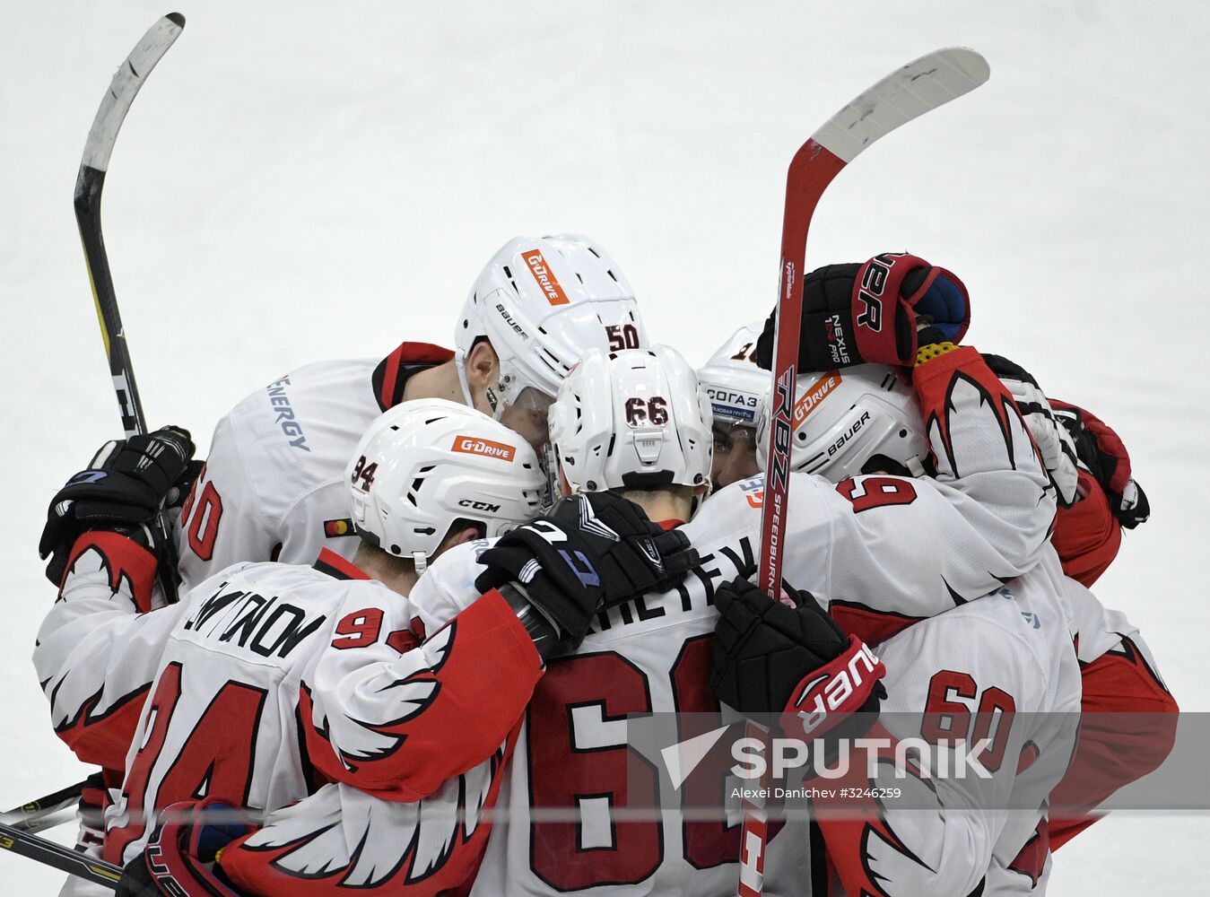 Kontinental Hockey League. SKA vs. Avangard