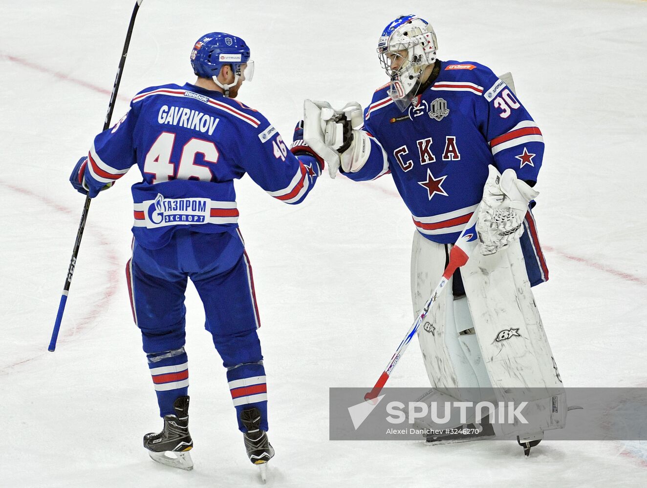 Kontinental Hockey League. SKA vs. Avangard