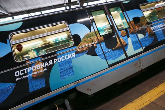 The Year of the Environment themed train