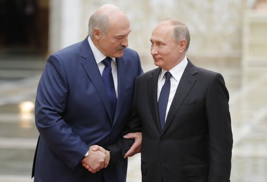 Russian President Vladimir Putin's working visit to Minsk
