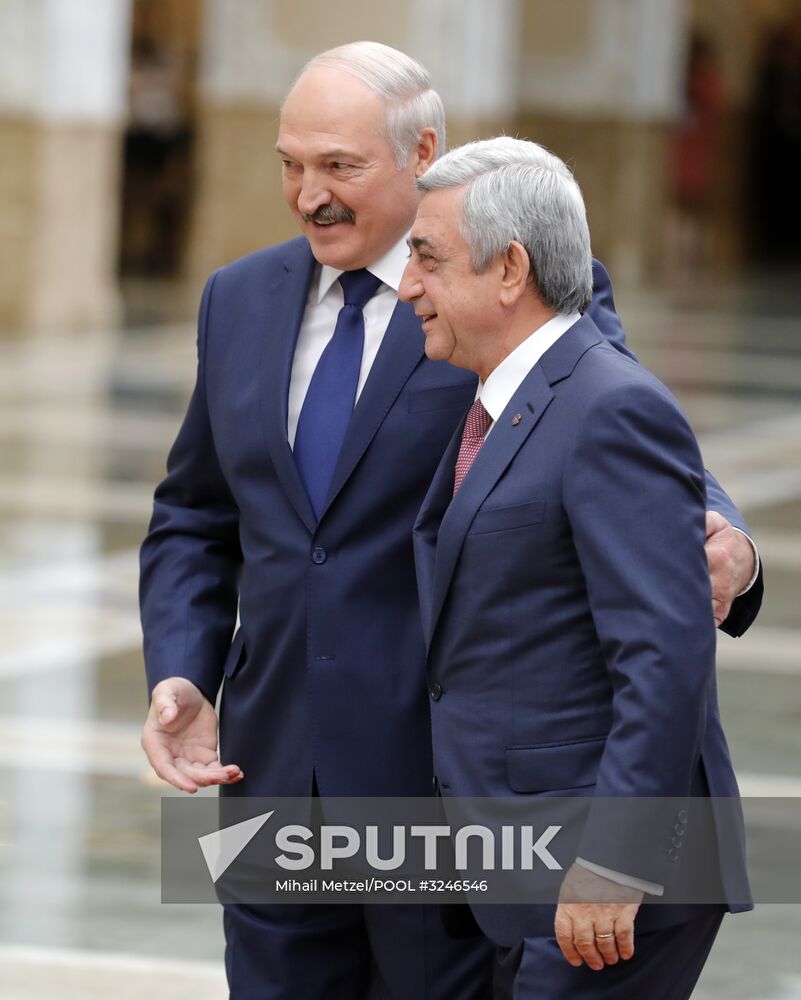 Russian President Vladimir Putin's working visit to Minsk