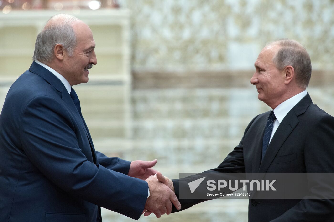 Russian President Vladimir Putin's working visit to Minsk