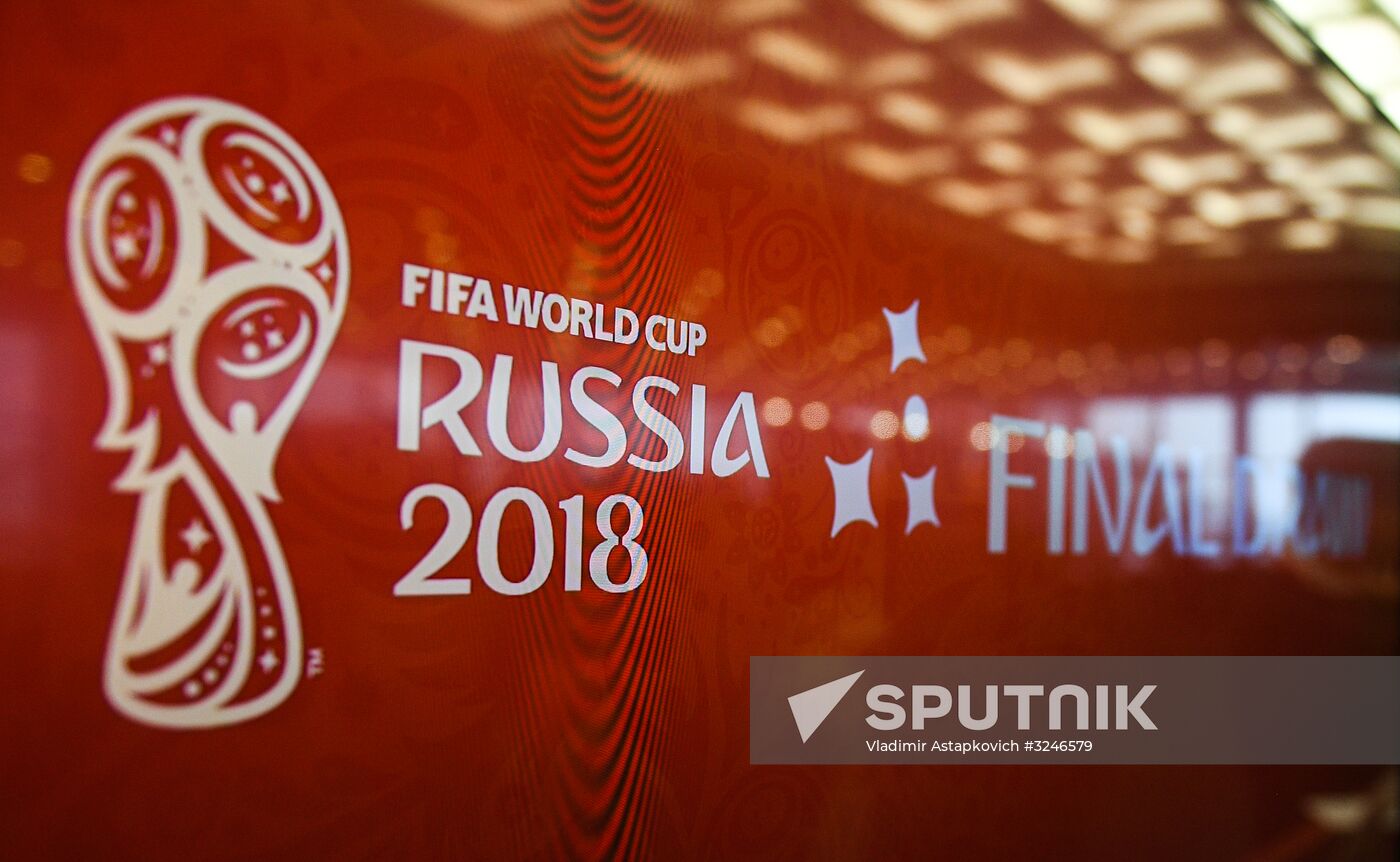 Preparations for 2018 FIFA World Cup Final Draw