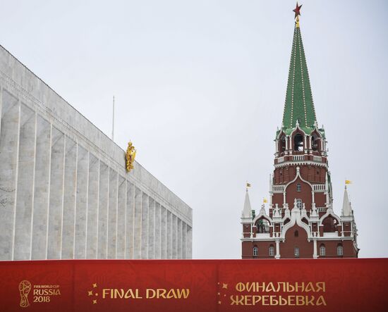 Preparations for 2018 FIFA World Cup Final Draw