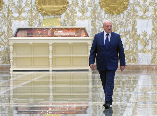 Russian President Vladimir Putin's working visit to Minsk